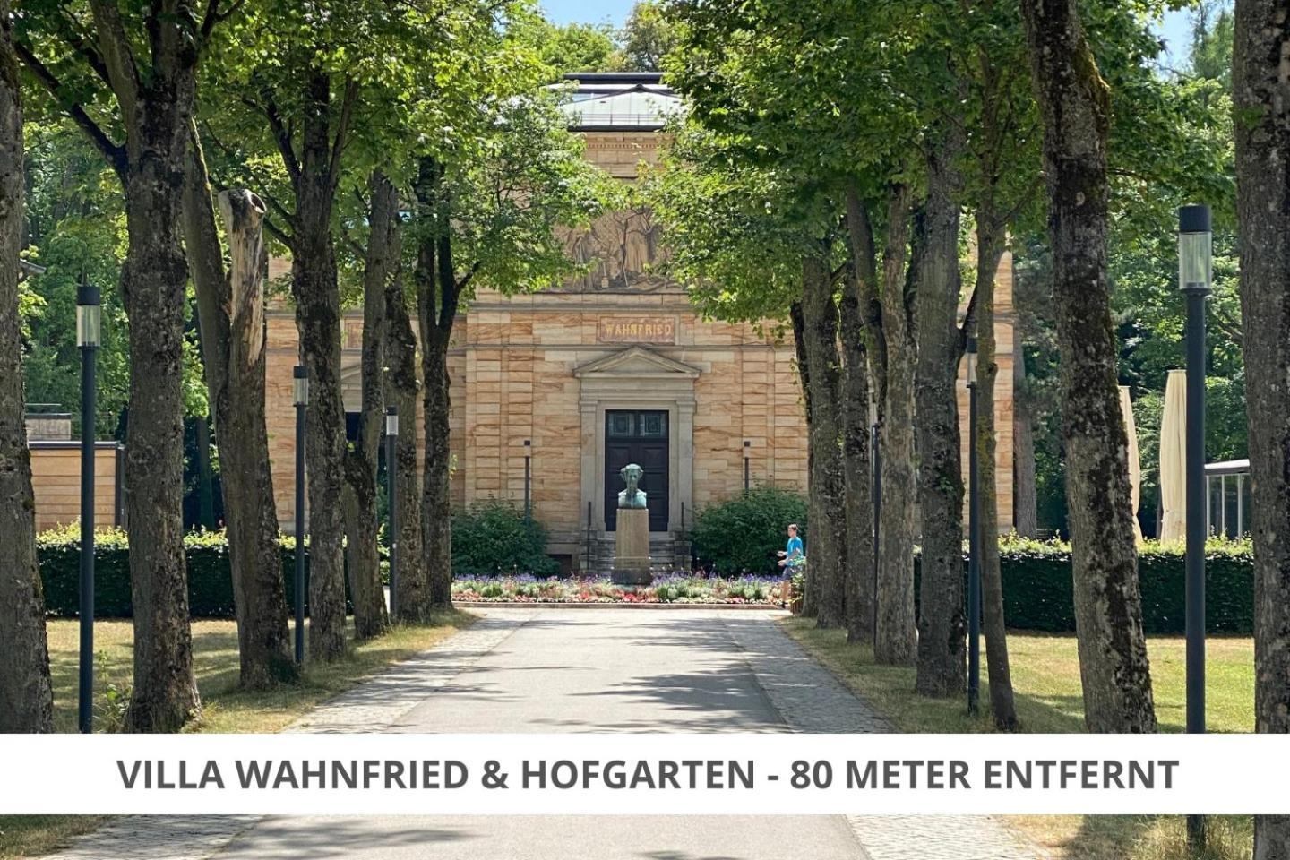 Apartment Wahnfried No4 - Zentral Wohnen Mit Kueche Und Duschbad, Parkplatz, 300M Zur Fussgaengerzone Bayreuth Exterior foto